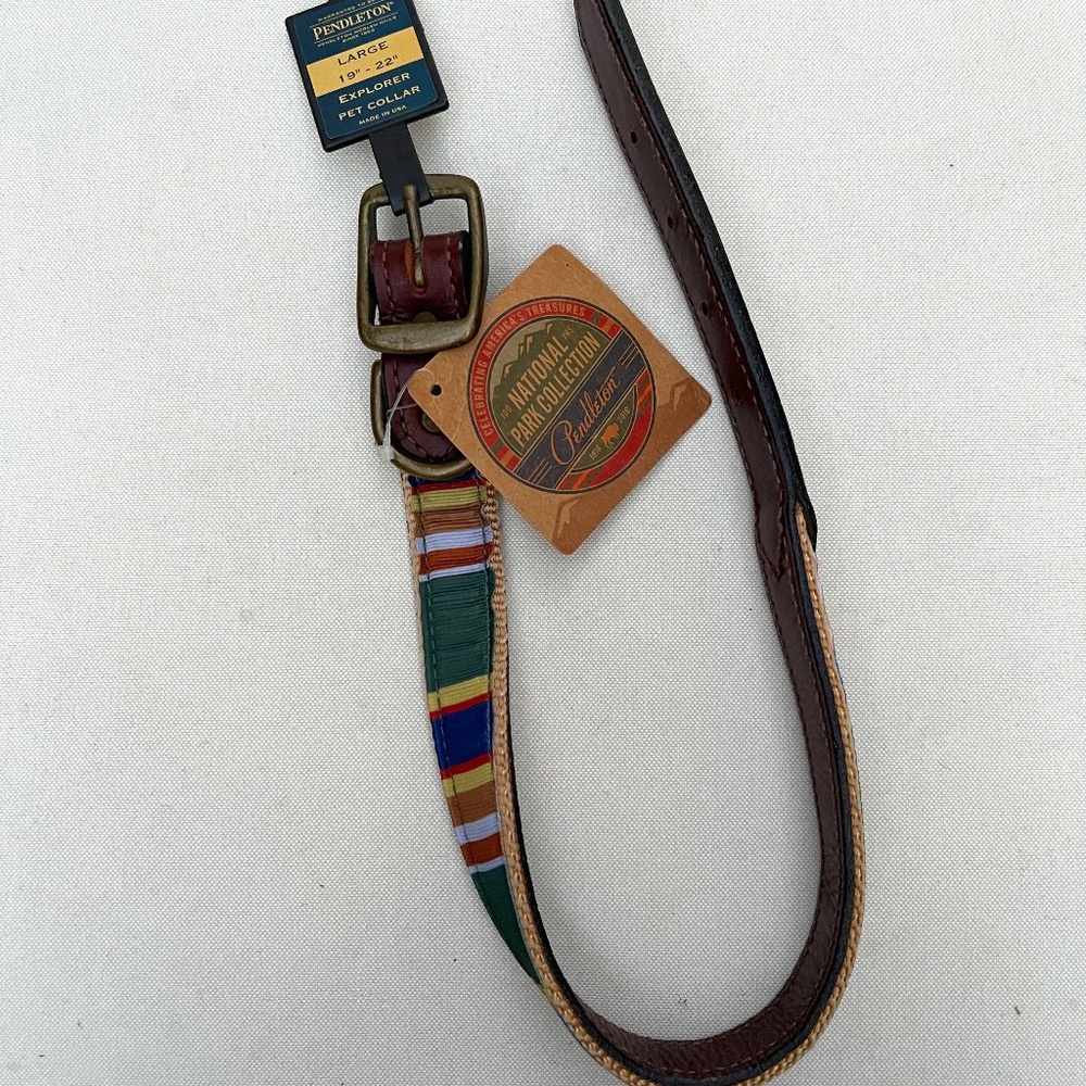 Pendleton: national parks collar: size L